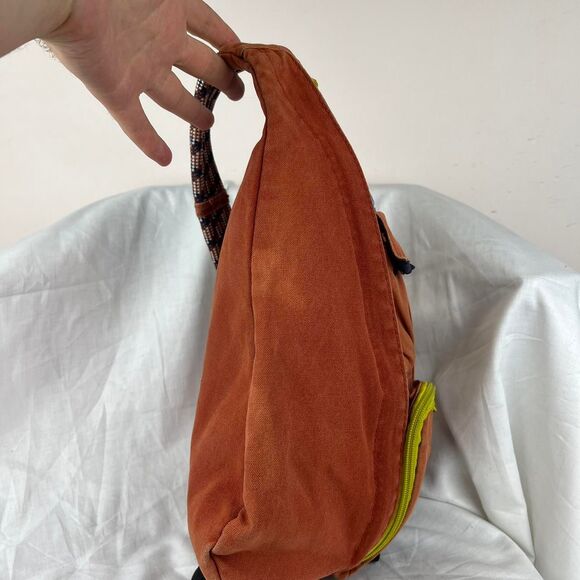 KAVU Mini Rope Bag Red Ochre - Picture 3 of 8